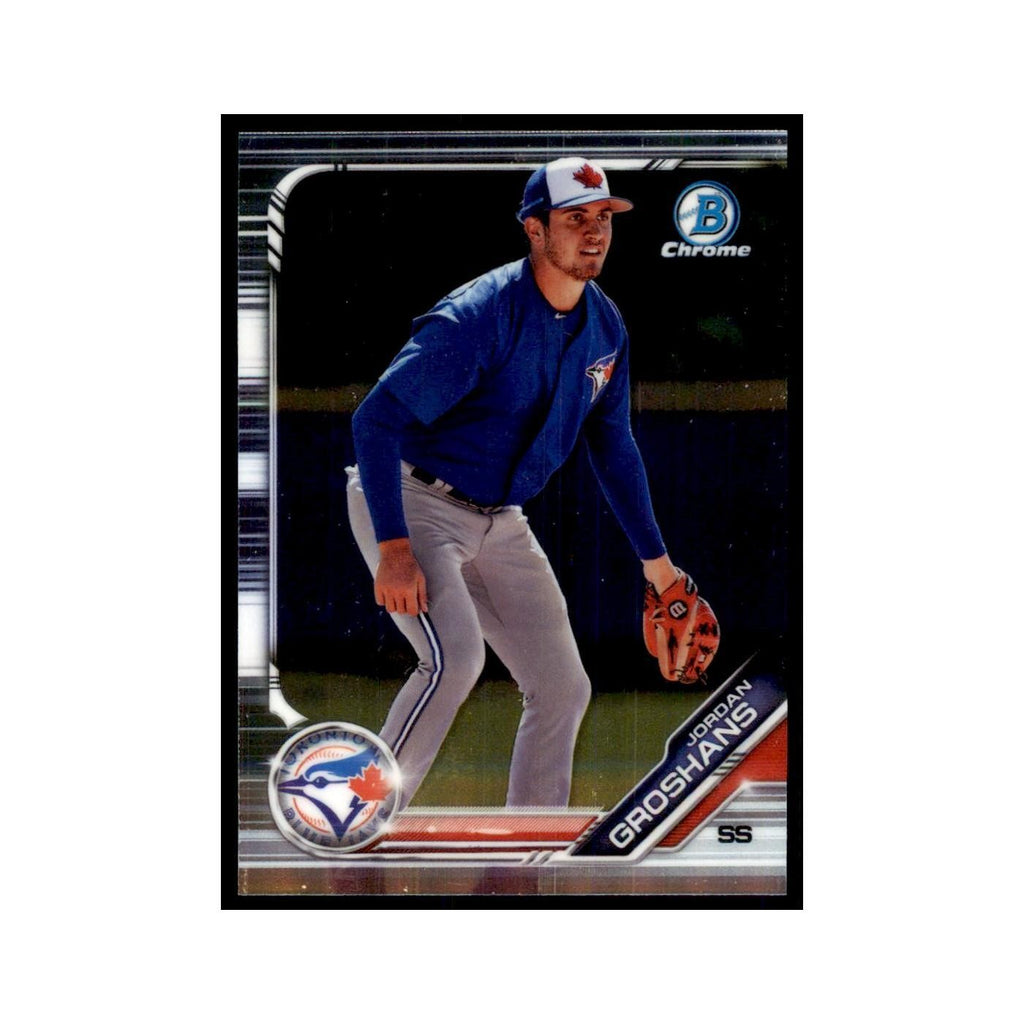Jordan Groshans 2019 Bowman Draft Chrome #BDC-18 Toronto Blue Jays NM