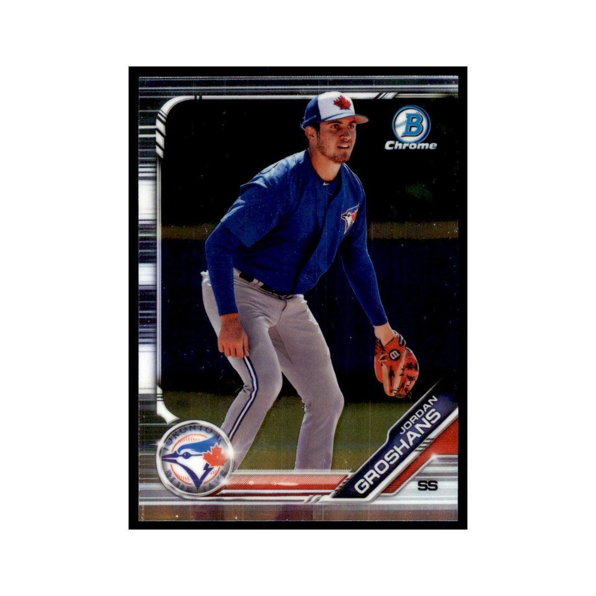 Jordan Groshans 2019 Bowman Draft Chrome #BDC-18 Toronto Blue Jays NM