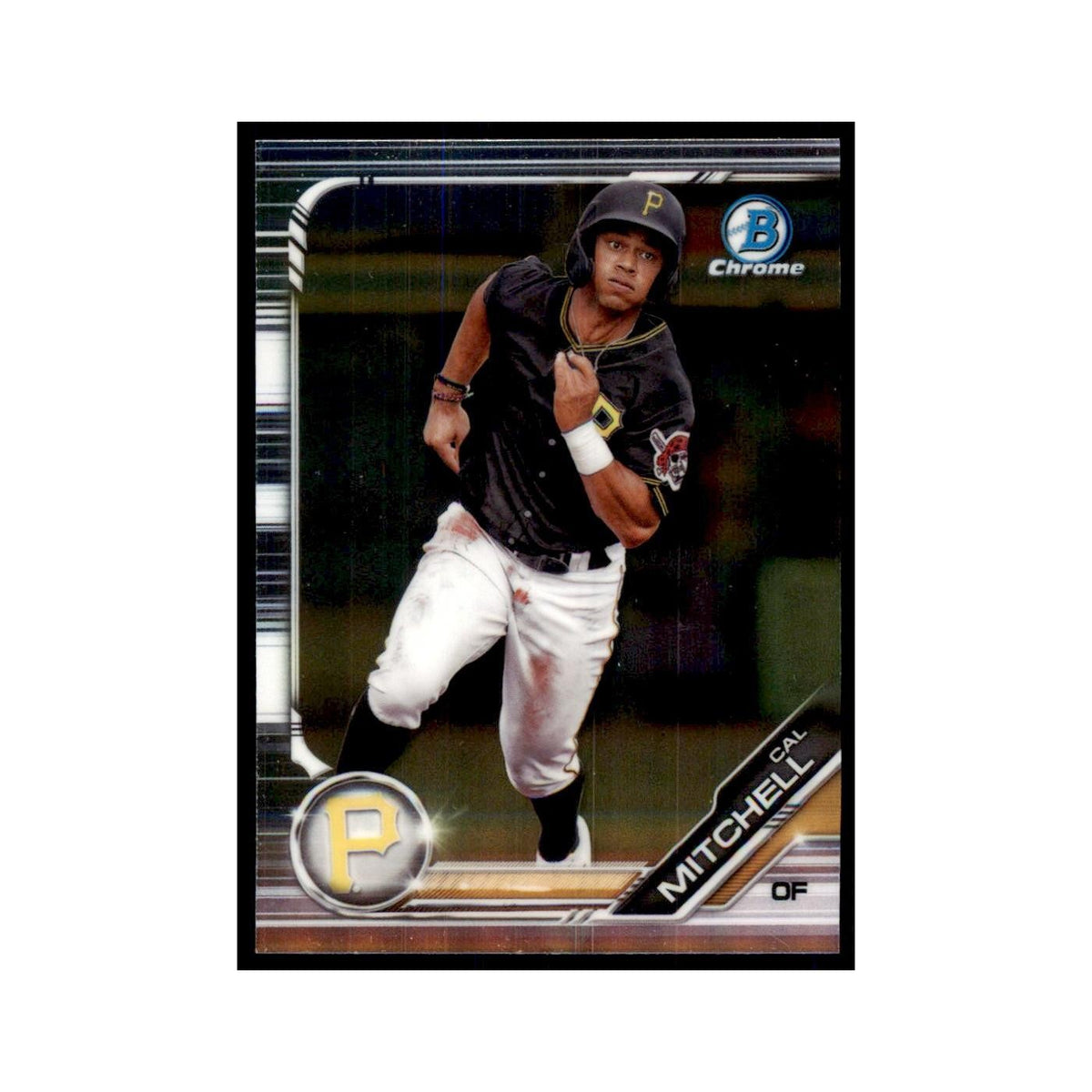 Cal Mitchell 2019 Bowman Draft Chrome #BDC-26 Pittsburgh Pirates NM