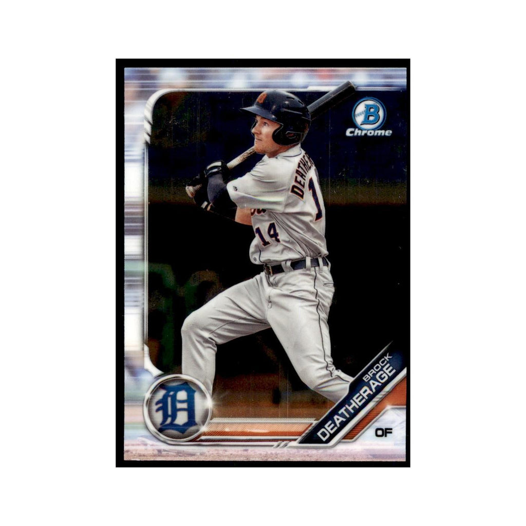 Brock Deatherage 2019 Bowman Draft Chrome #BDC-5 Detroit Tigers Baseball Card NM