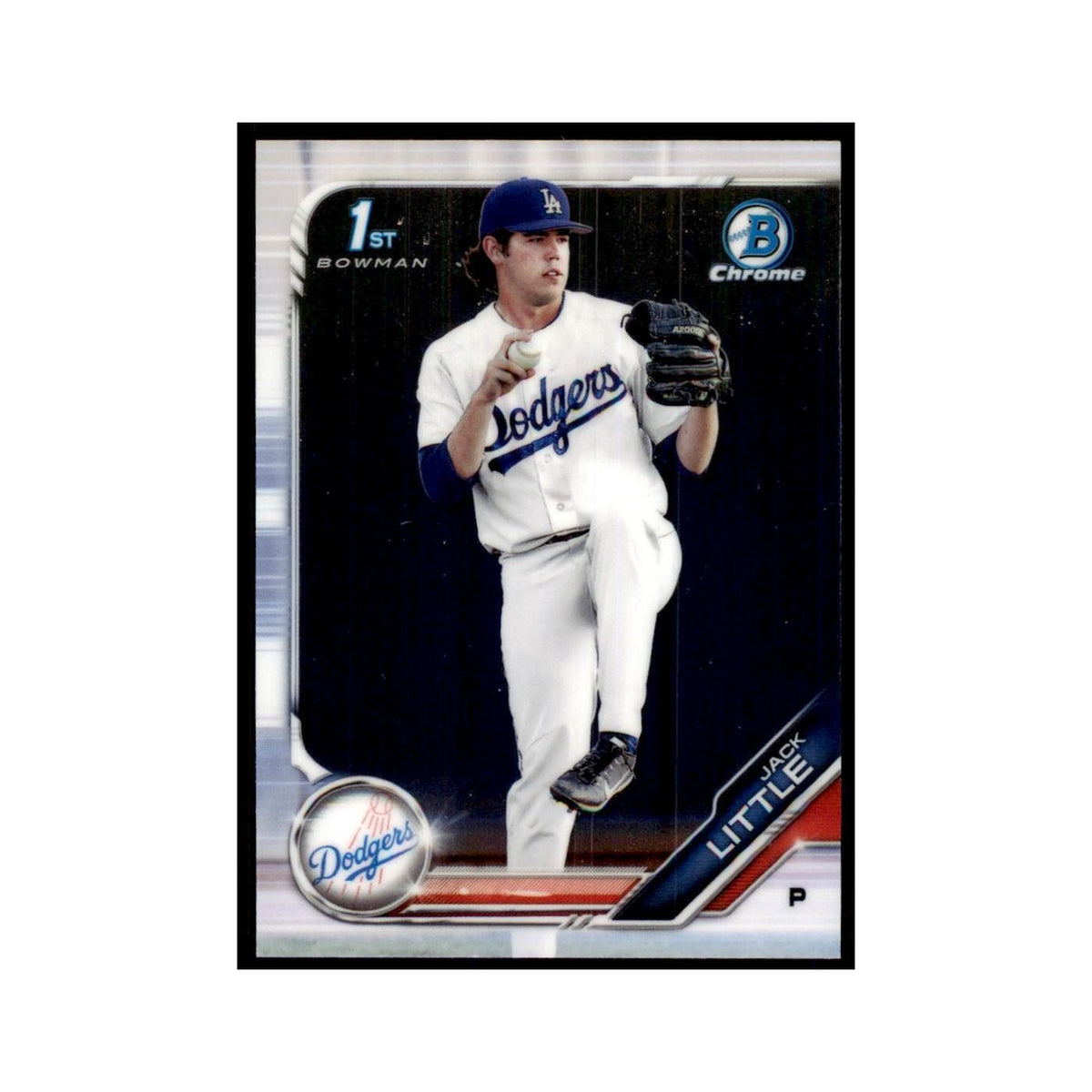 Jack Little 2019 Bowman Draft Chrome #BDC-43 Los Angeles Dodgers NM