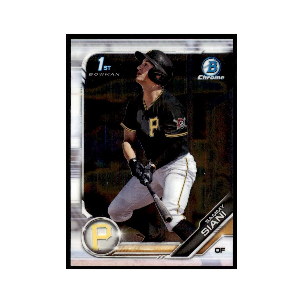 Sammy Siani 2019 Bowman Draft Chrome #BDC-19 Pittsburgh Pirates Baseball Card NM