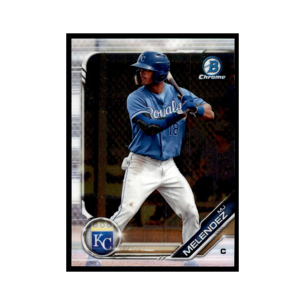 MJ Melendez 2019 Bowman Draft Chrome #BDC-122 Kansas City Royals NM
