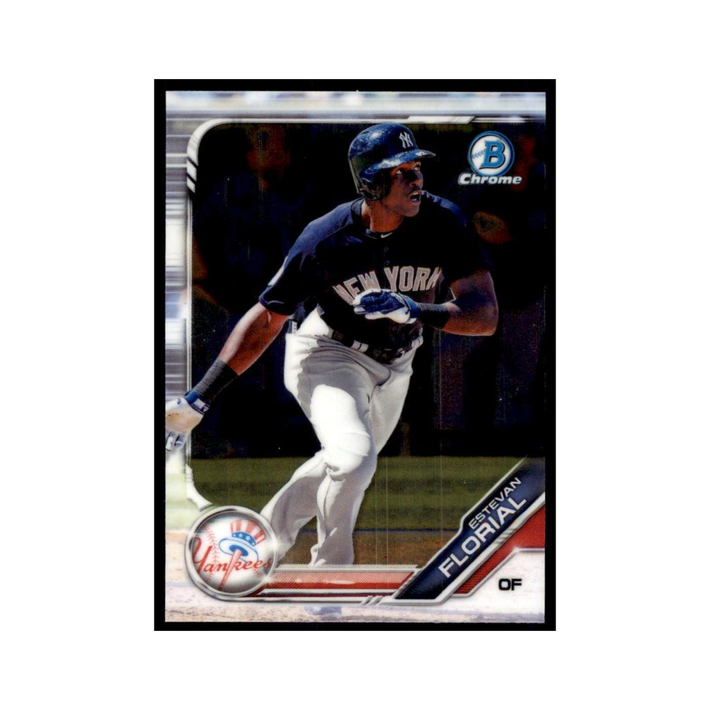 Estevan Florial 2019 Bowman Draft Chrome #BDC-30 New York Yankees NM