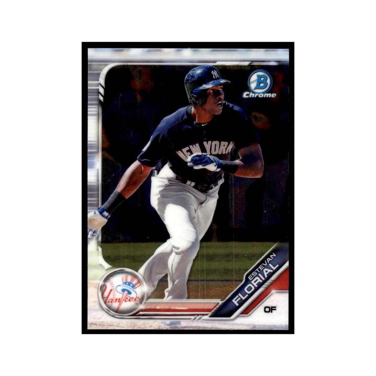 Estevan Florial 2019 Bowman Draft Chrome #BDC-30 New York Yankees NM