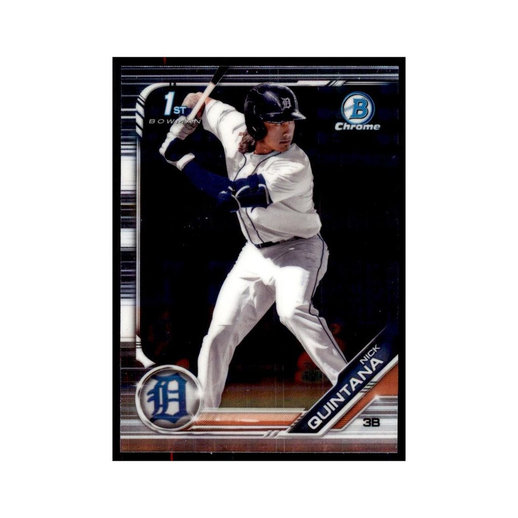 Nick Quintana 2019 Bowman Draft Chrome #BDC-105 Detroit Tigers Baseball Card NM