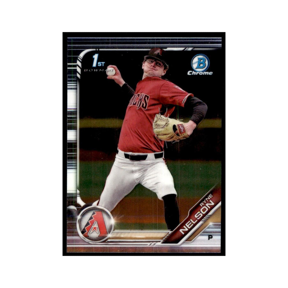 Ryne Nelson 2019 Bowman Draft Chrome #BDC-147 Arizona Diamondbacks NM