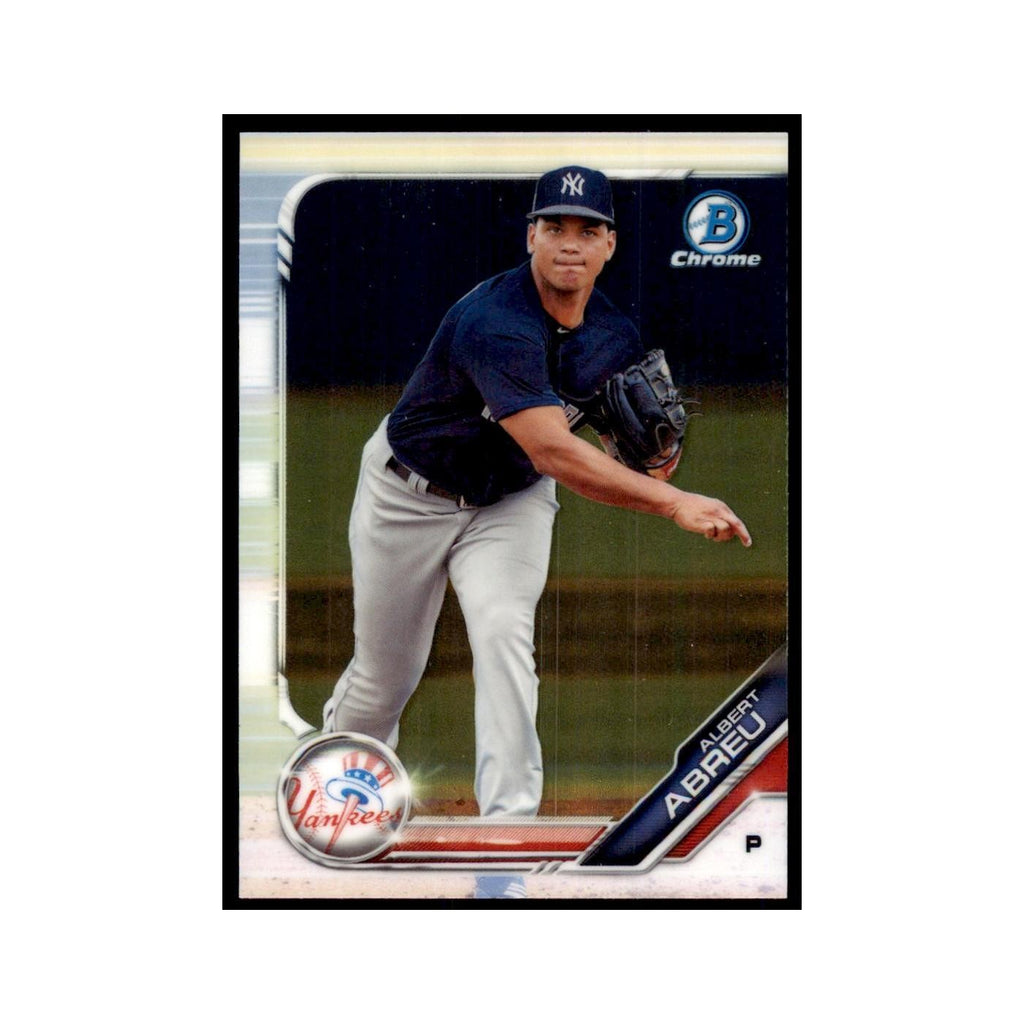 Albert Abreu 2019 Bowman Draft Chrome #BDC-37 New York Yankees Baseball Card NM