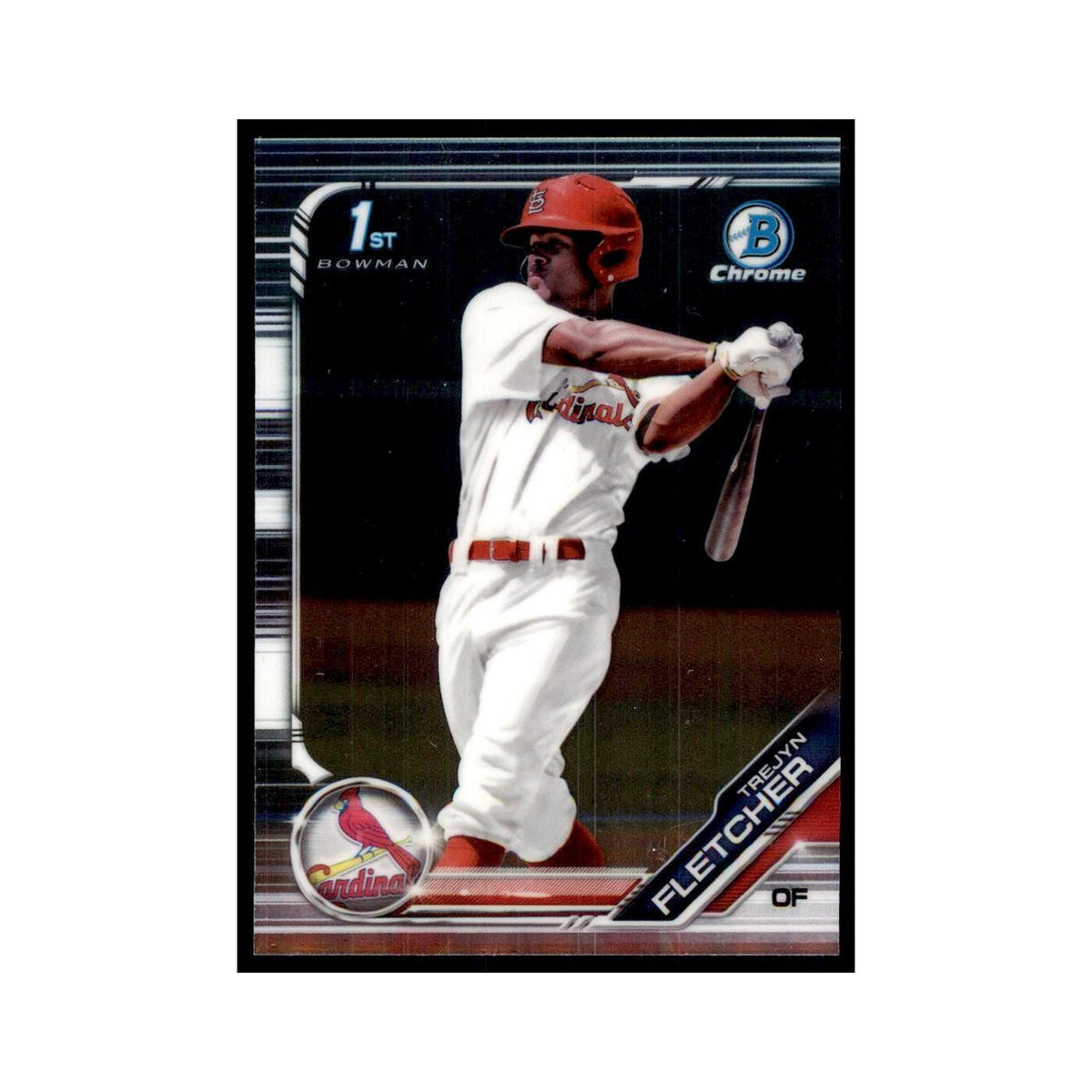 Trejyn Fletcher 2019 Bowman Draft Chrome #BDC-174 St. Louis Cardinals NM