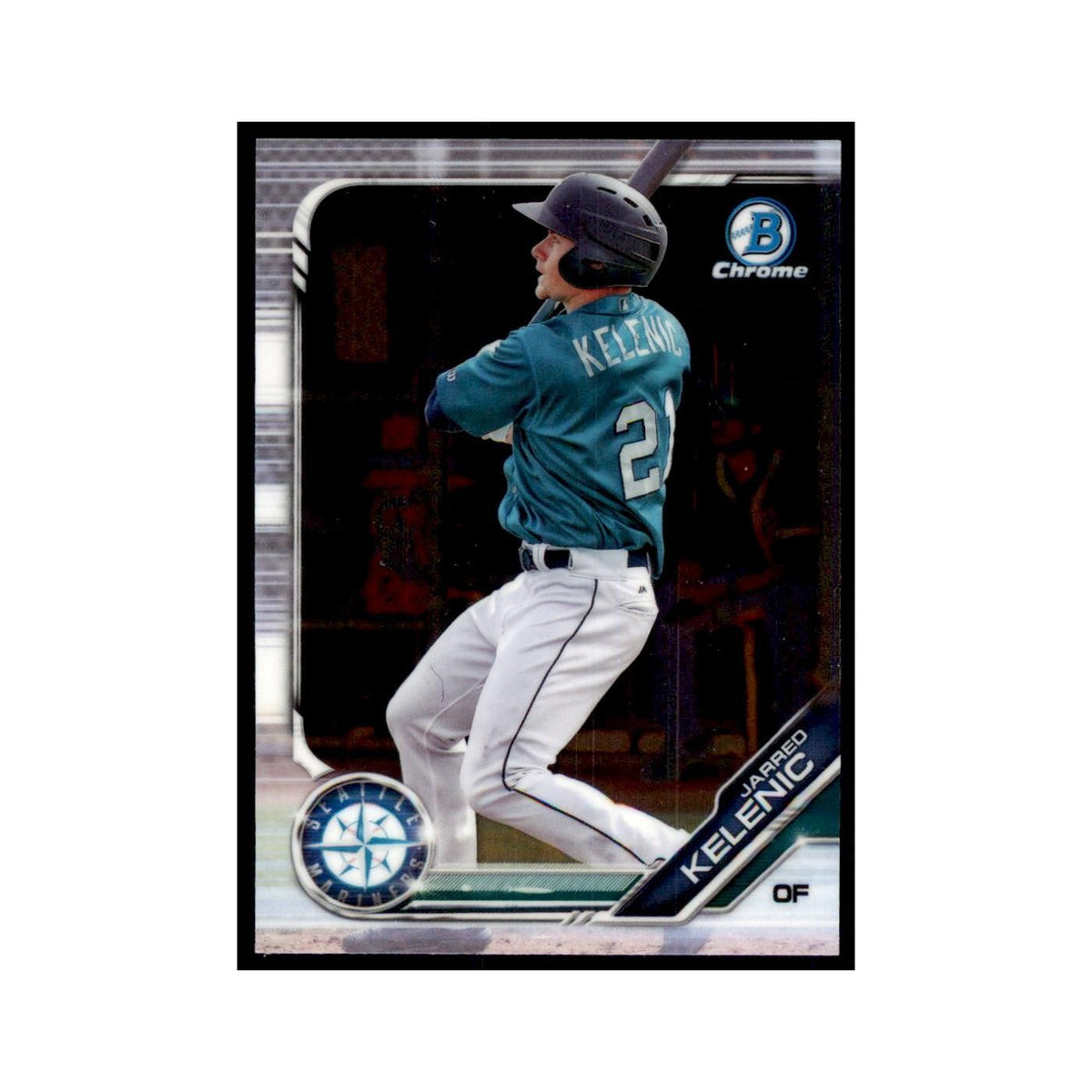 Jarred Kelenic 2019 Bowman Draft Chrome #BDC-2 Seattle Mariners Baseball Card NM