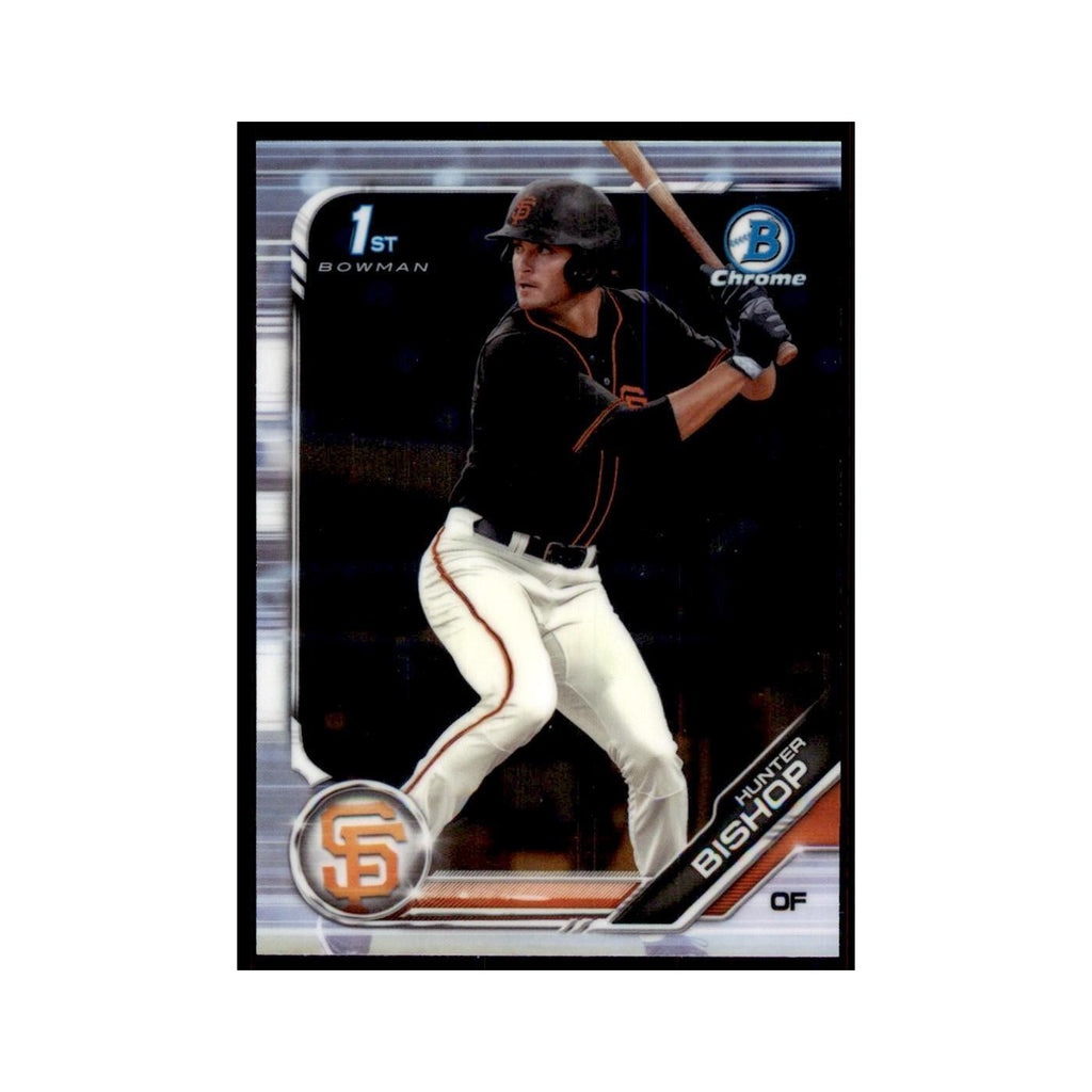 Hunter Bishop 2019 Bowman Draft Chrome #BDC-31 San Francisco Giants NM