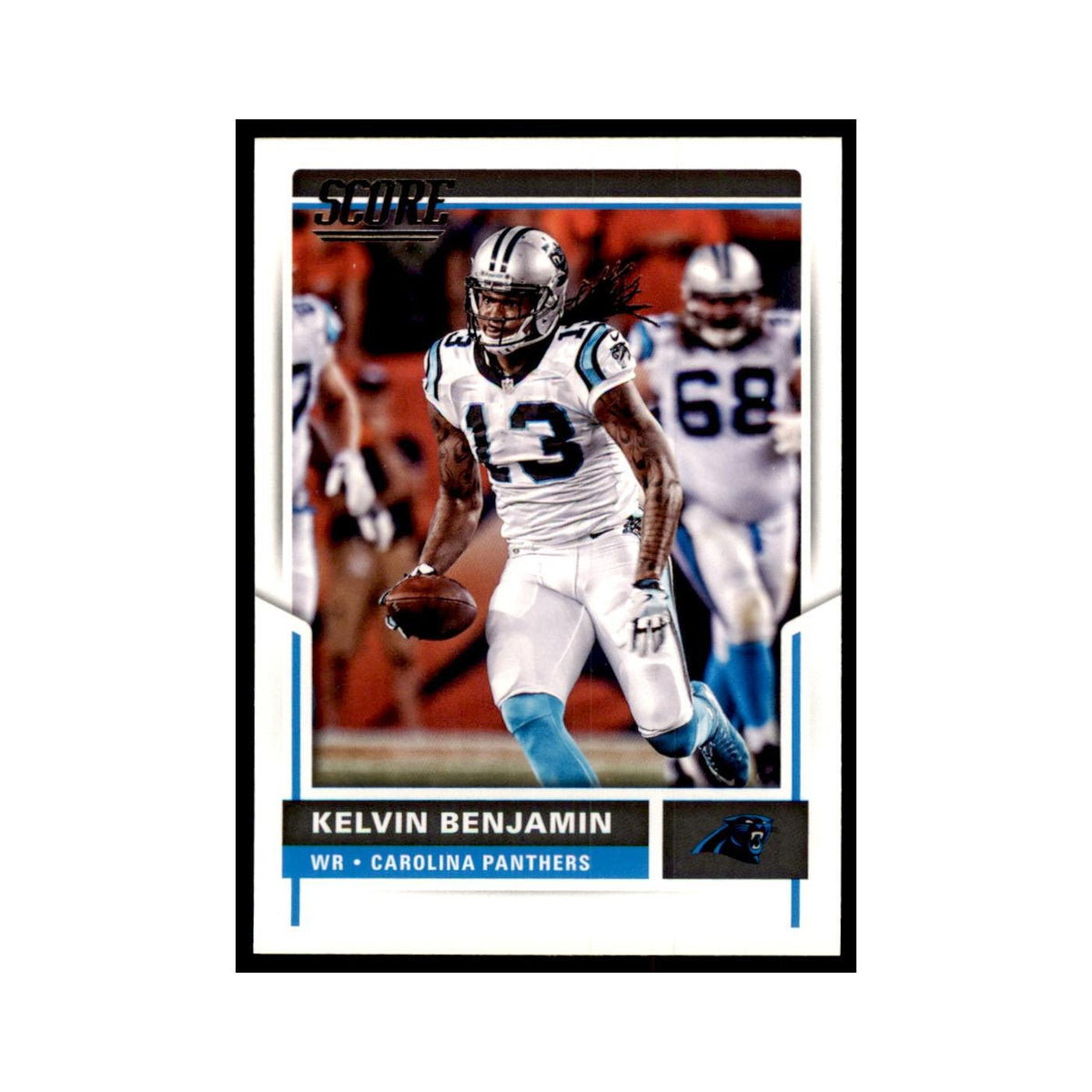 Kelvin Benjamin 2017 Score #175 Carolina Panthers Football Card NM