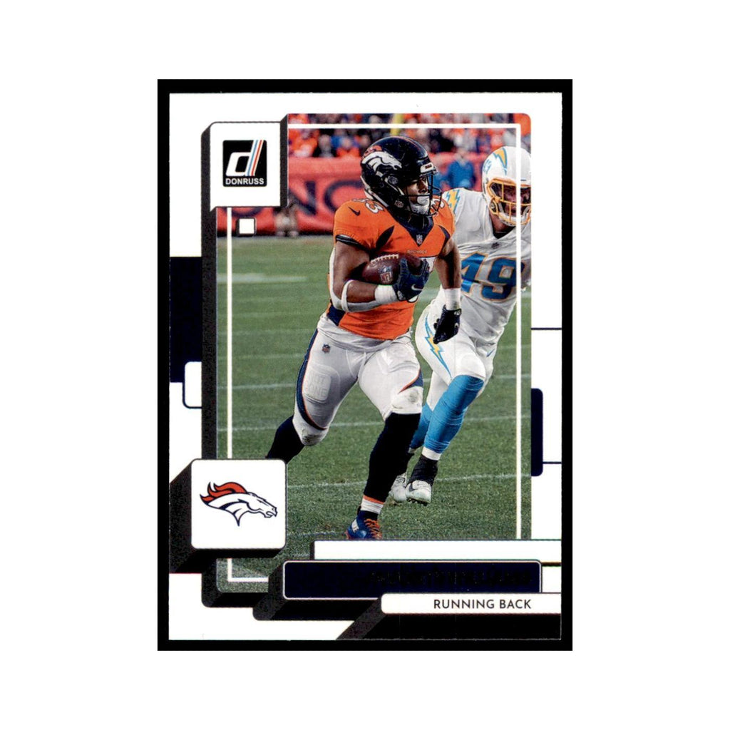 Javonte Willians 2022 Donruss #266 Denver Broncos Football Card NM
