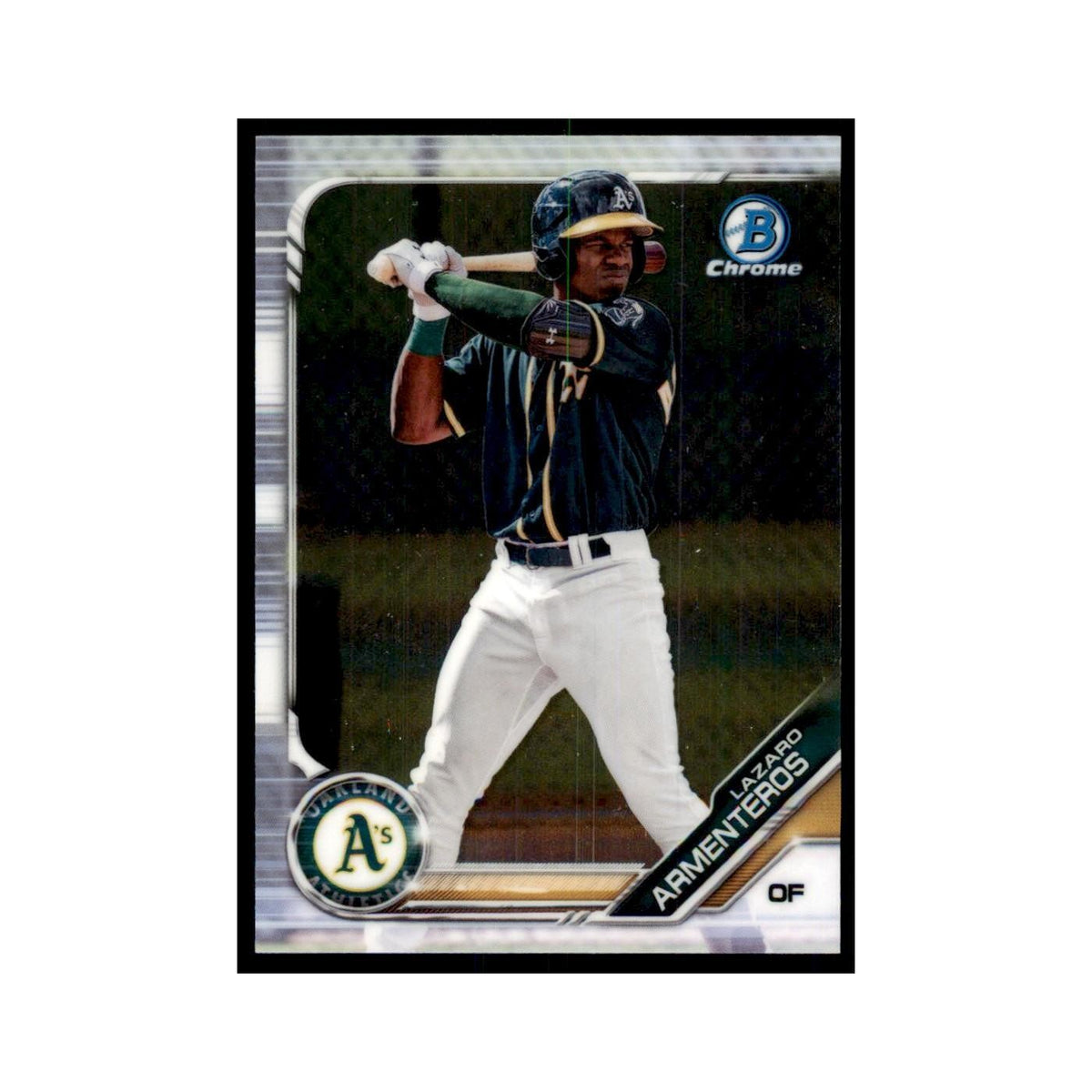 Lazaro Armenteros 2019 Bowman Draft Chrome #BDC-198 Oakland Athletics NM