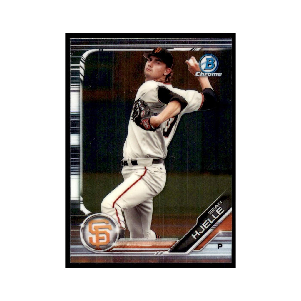Sean Hjelle 2019 Bowman Draft Chrome #BDC-159 San Francisco Giants NM