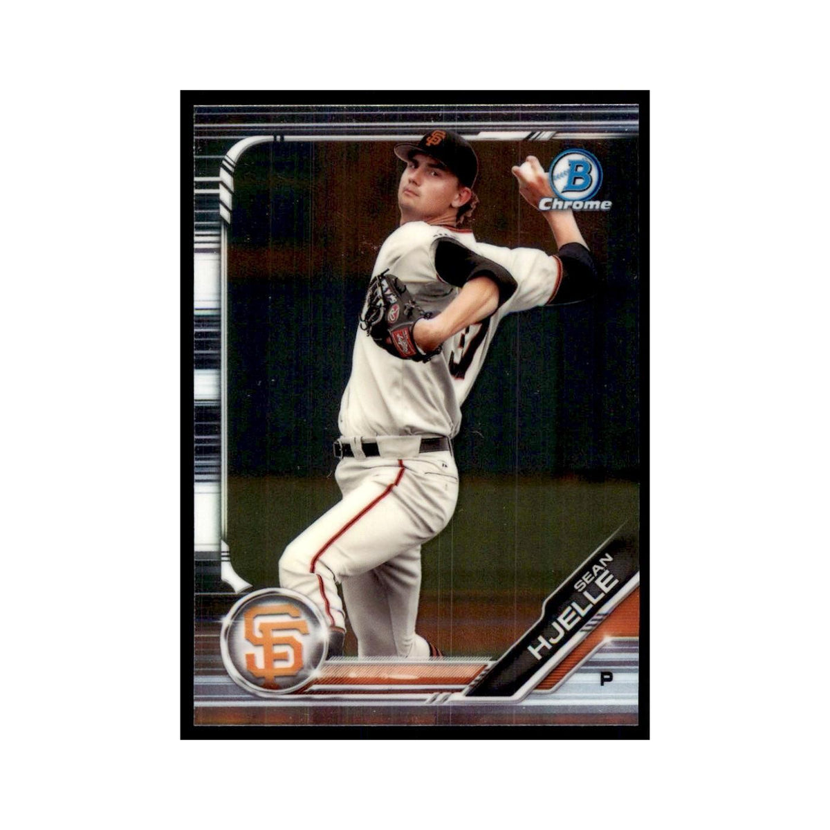 Sean Hjelle 2019 Bowman Draft Chrome #BDC-159 San Francisco Giants NM