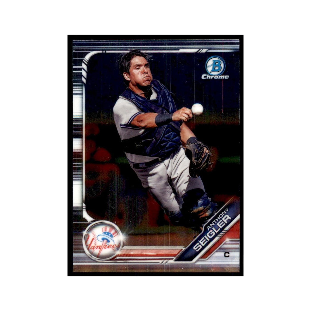 Anthony Seigler 2019 Bowman Draft Chrome #BDC-171 New York Yankees NM