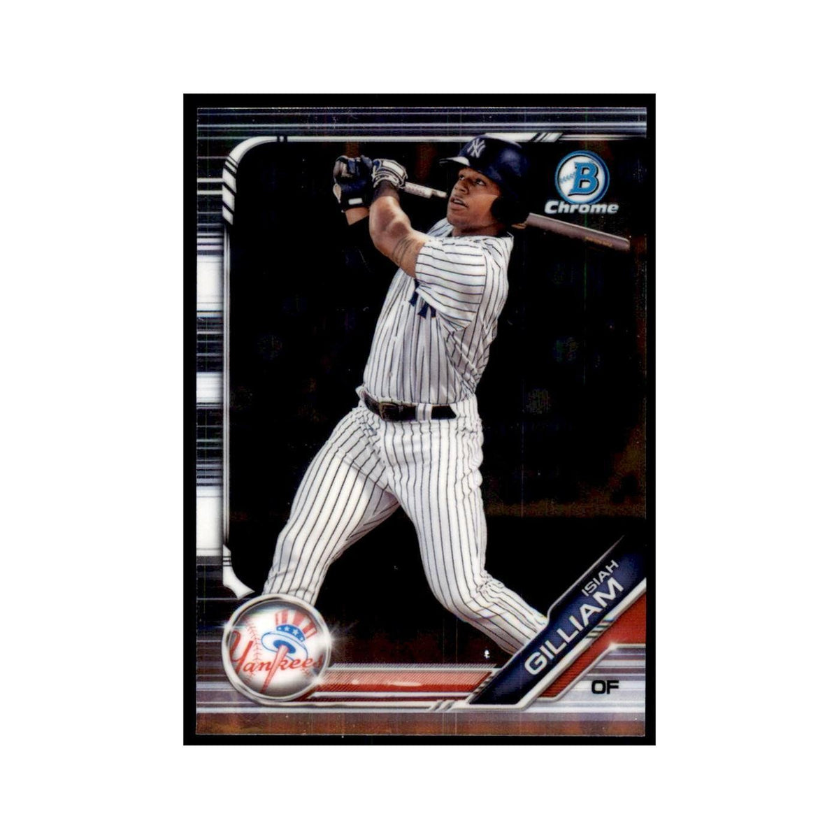 Isiah Gilliam 2019 Bowman Draft Chrome #BDC-146 New York Yankees NM