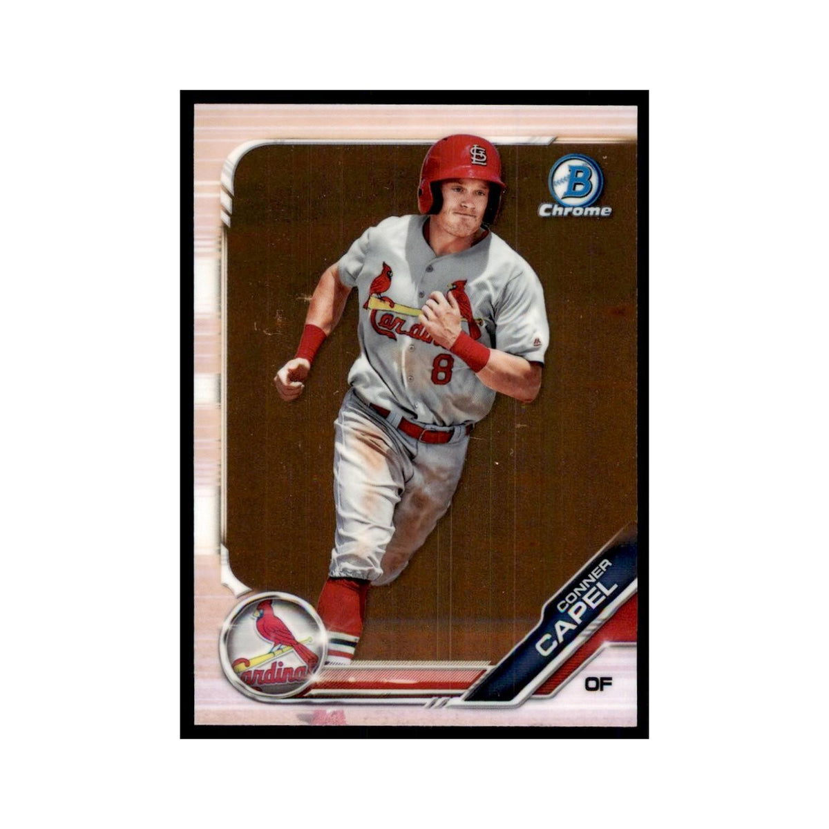 Conner Capel 2019 Bowman Draft Chrome #BDC-110 St. Louis Cardinals NM