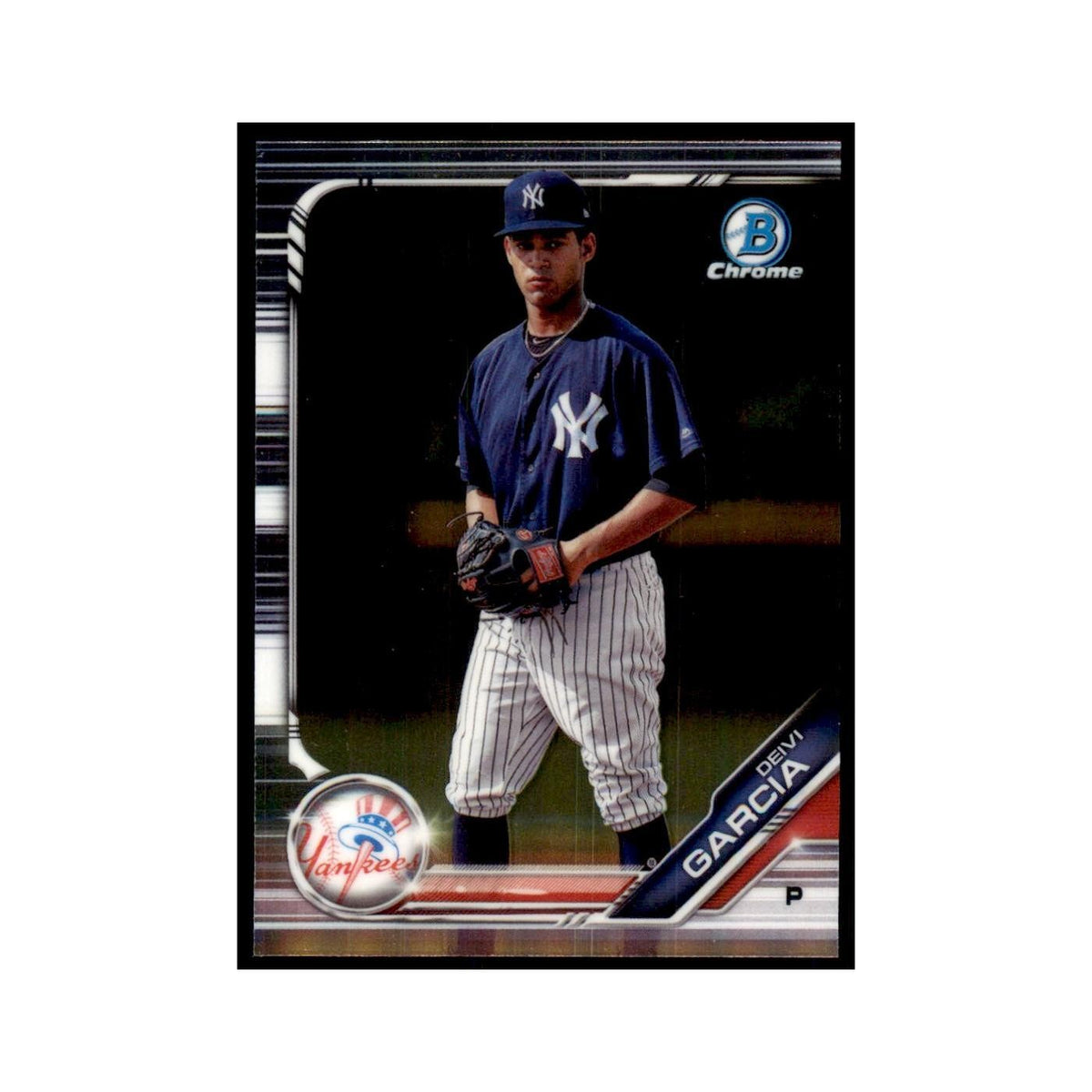 Deivi Garcia 2019 Bowman Draft Chrome #BDC-164 New York Yankees Baseball Card NM