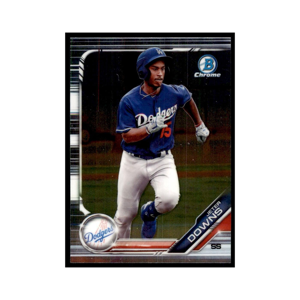 Jeter Downs 2019 Bowman Draft Chrome #BDC-114 Los Angeles Dodgers NM
