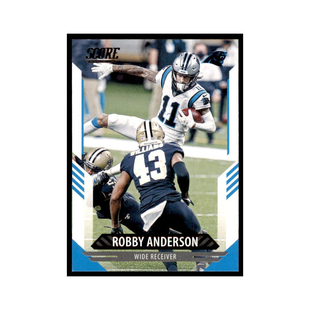 Robby Anderson 2021 Score #199 Carolina Panthers Football Card NM