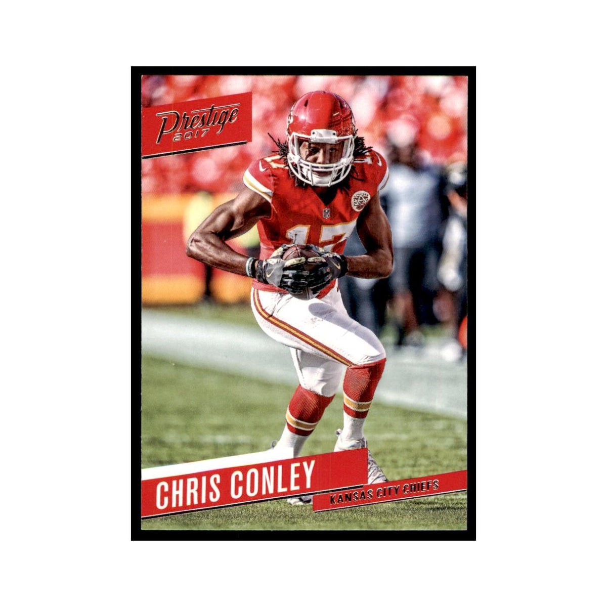 Chris Conley 2017 Panini Prestige #10 Kansas City Chiefs Football Card NM