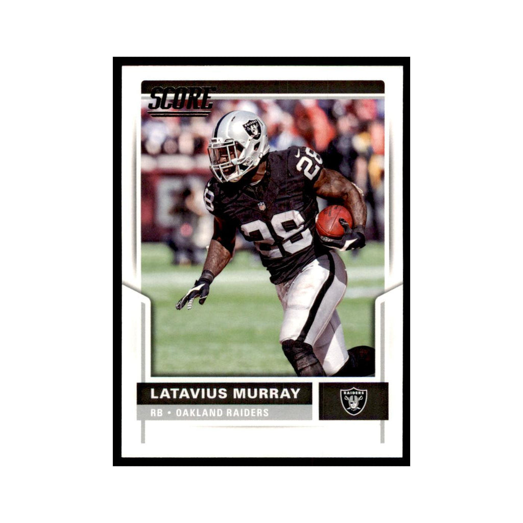 Latavius Murray 2017 Score #255 Oakland Raiders Football Card NM