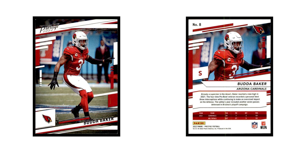 Budda Baker 2022 Panini Prestige #8 Arizona Cardinals Football Card NM