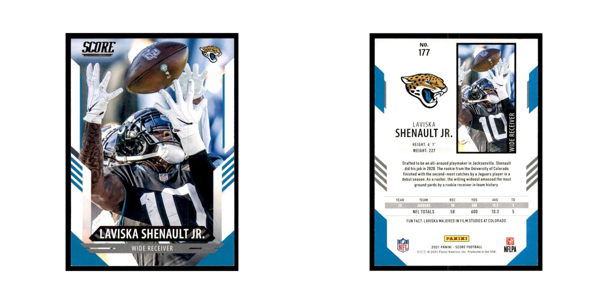 Laviska Shenault Jr. 2021 Score #177 Jacksonville Jaguars Football Card NM