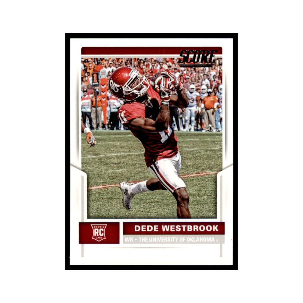 Dede Westbrook Rookie 2017 Score #346 Oklahoma Sooners Football Card NM