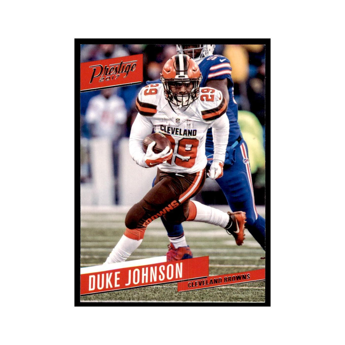 Duke Johnson 2017 Panini Prestige #84 Cleveland Browns Football Card NM