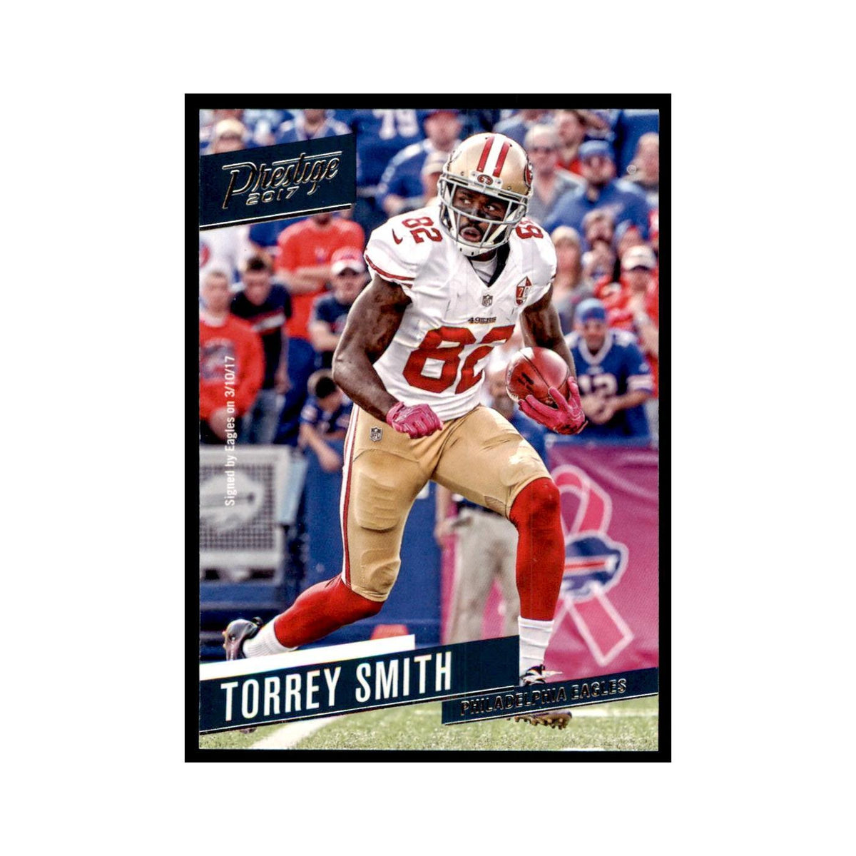 Torrey Smith 2017 Panini Prestige #90 San Francisco 49ers Football Card NM