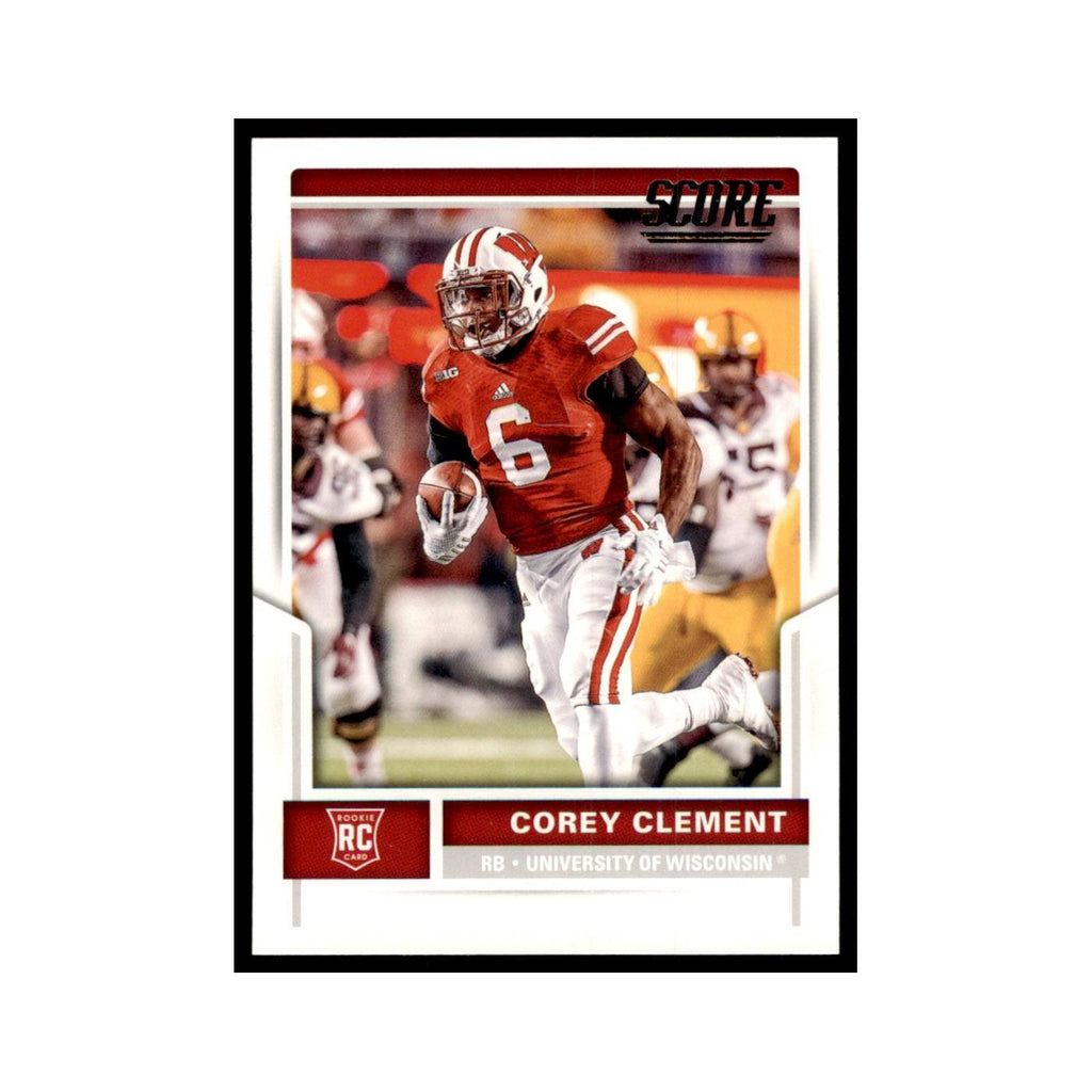 Corey Clement Rookie 2017 Score #355 Wisconsin Badgers Football Card NM