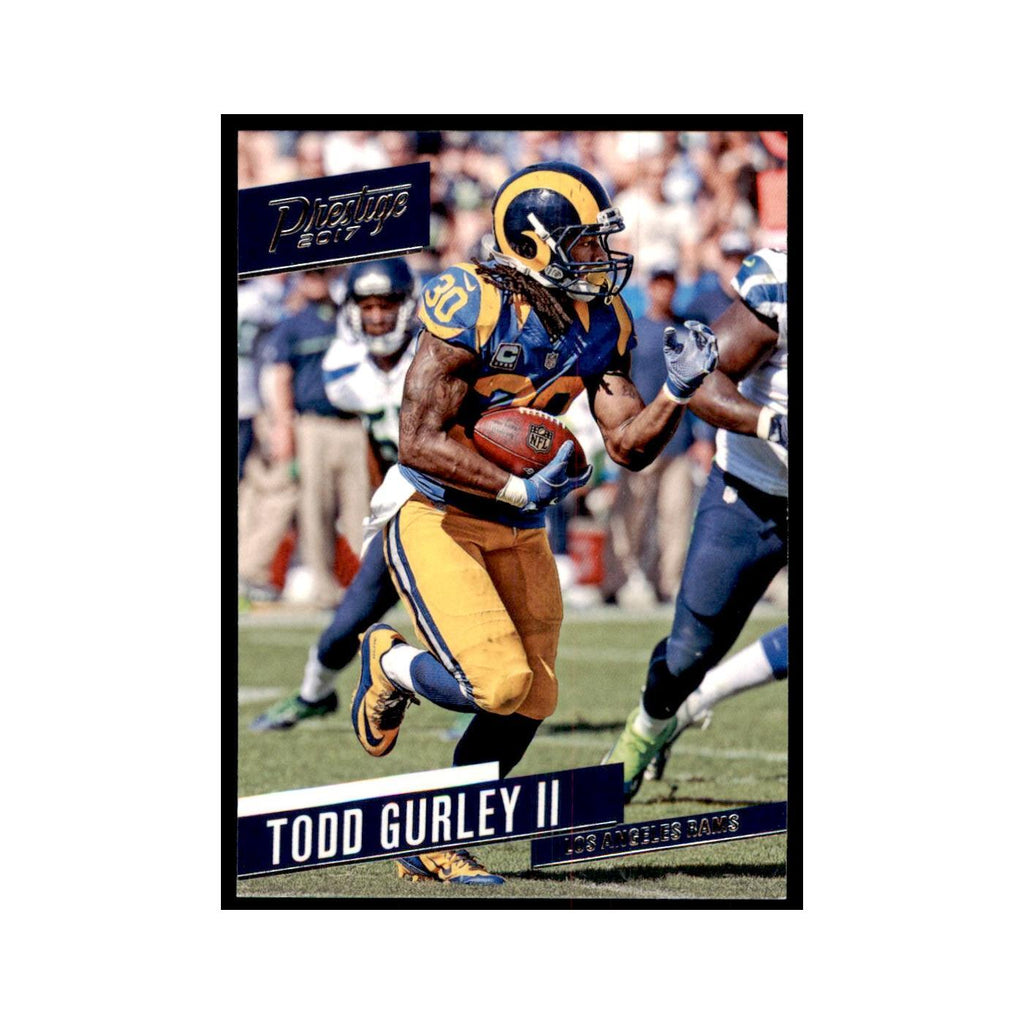 Todd Gurley II 2017 Panini Prestige #100 Los Angeles Rams Football Card NM