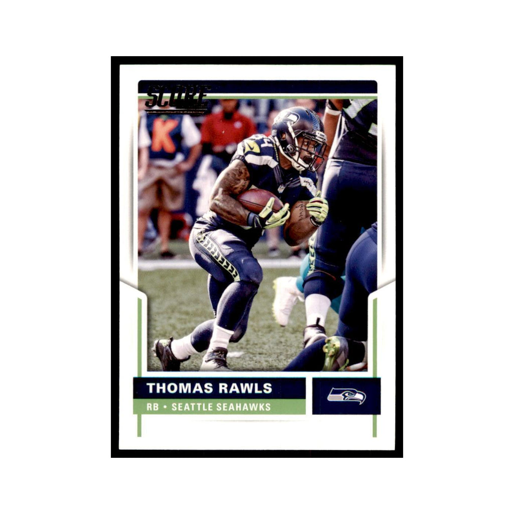 Thomas Rawls 2017 Score #29 Seattle Seahawks Football Card NM