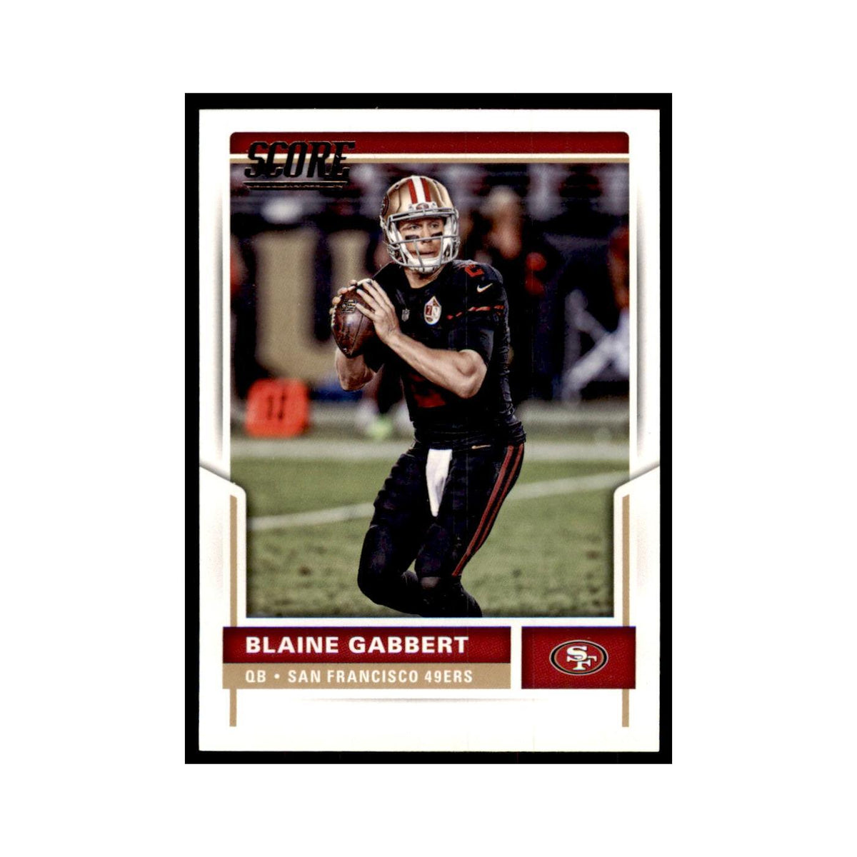 Blaine Gabbert 2017 Score #36 San Francisco 49ers Football Card NM