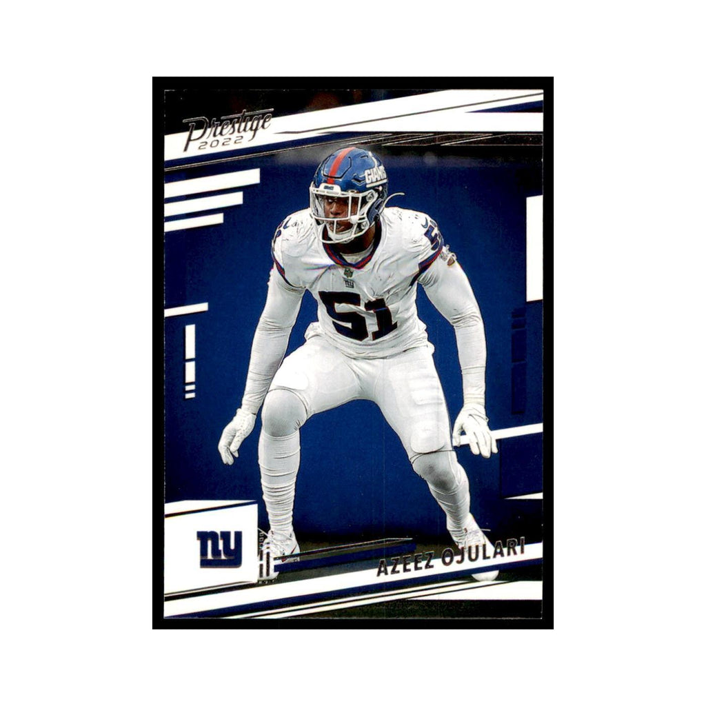 Azeez Ojulari 2022 Panini Prestige #223 New York Giants Football Card NM