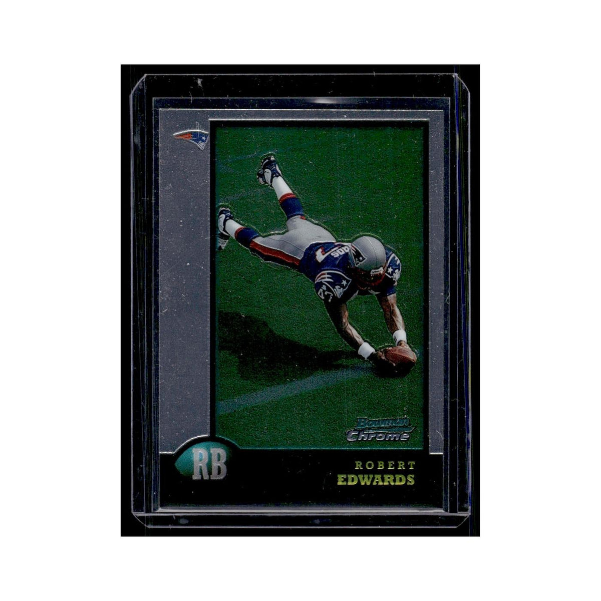 Robert Edwards 1998 Bowman Chrome #BCP4 New England Patriots Football Card NM