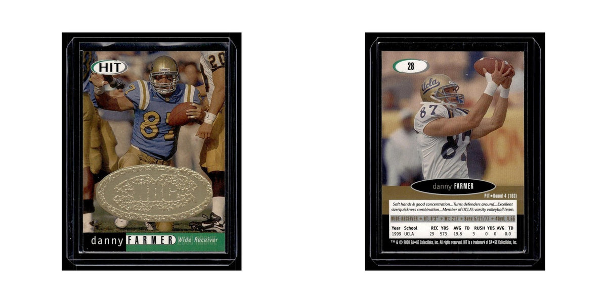 Danny Farmer 2000 SAGE HIT #28 UCLA Bruins Football Card NM