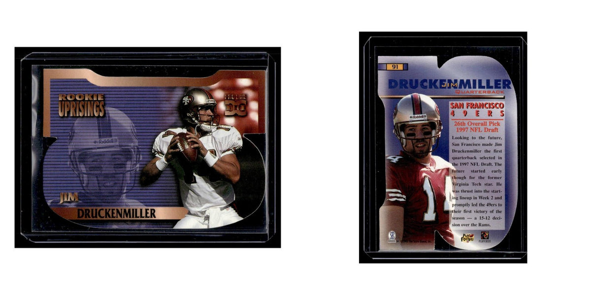 Jim Druckenmiller 1998 Pro Line DC III Rookie Uprisings #91 49ers NM