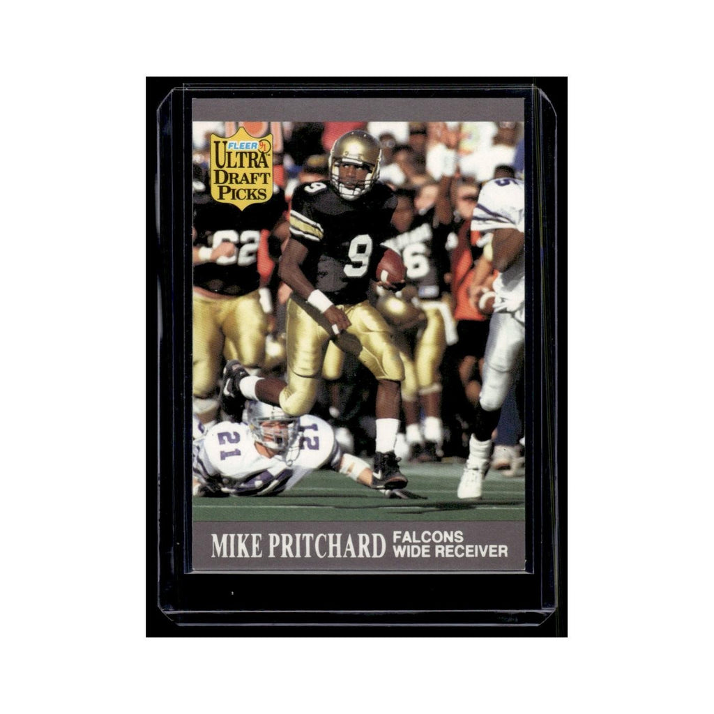 Mike Pritchard Rookie 1991 Fleer Ultra #294 Atlanta Falcons Football Card NM