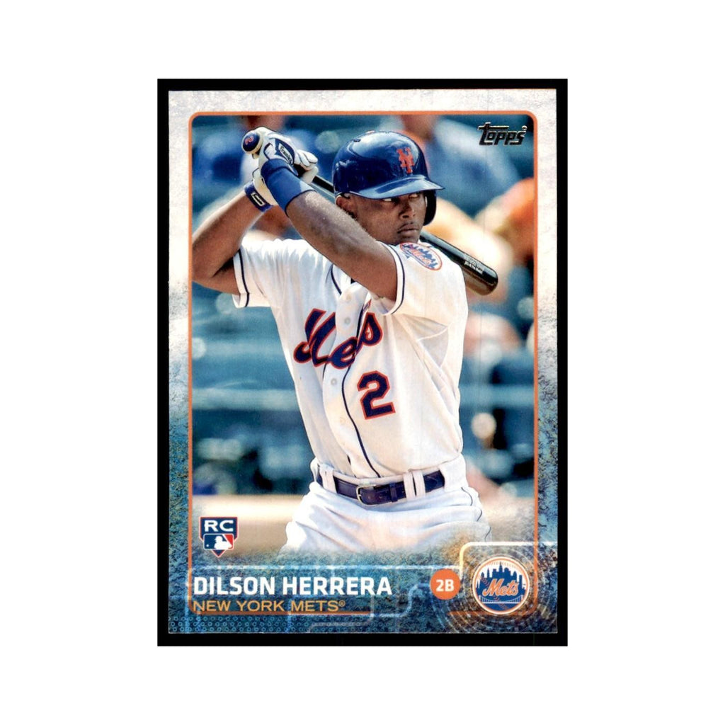 Dilson Herrera Rookie 2015 Topps #241 Baseball Cards Baseball Card NM