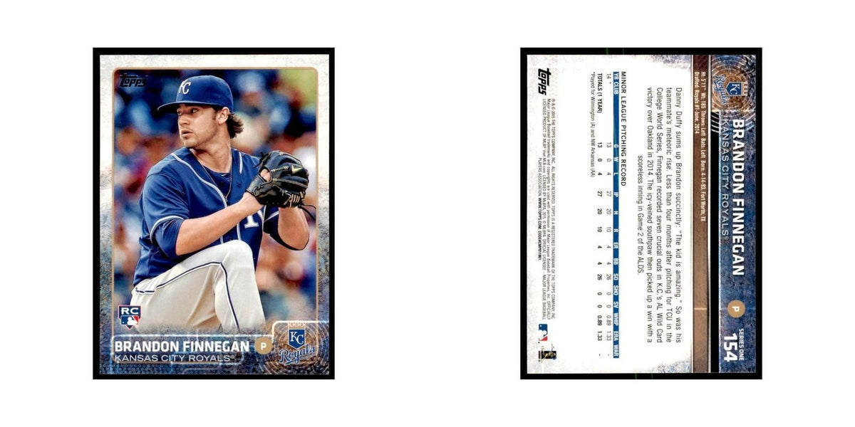 Brandon Finnegan Rookie 2015 Topps #154 Baseball Cards Baseball Card NM