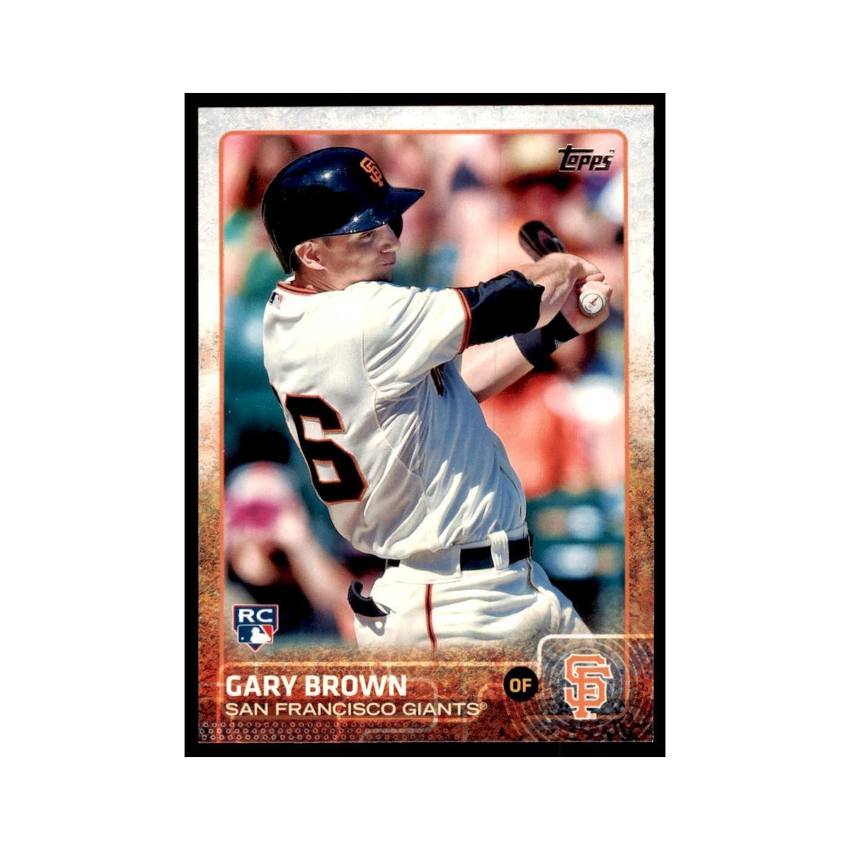 Gary Brown Rookie 2015 Topps #139 Baseball Cards Baseball Card NM