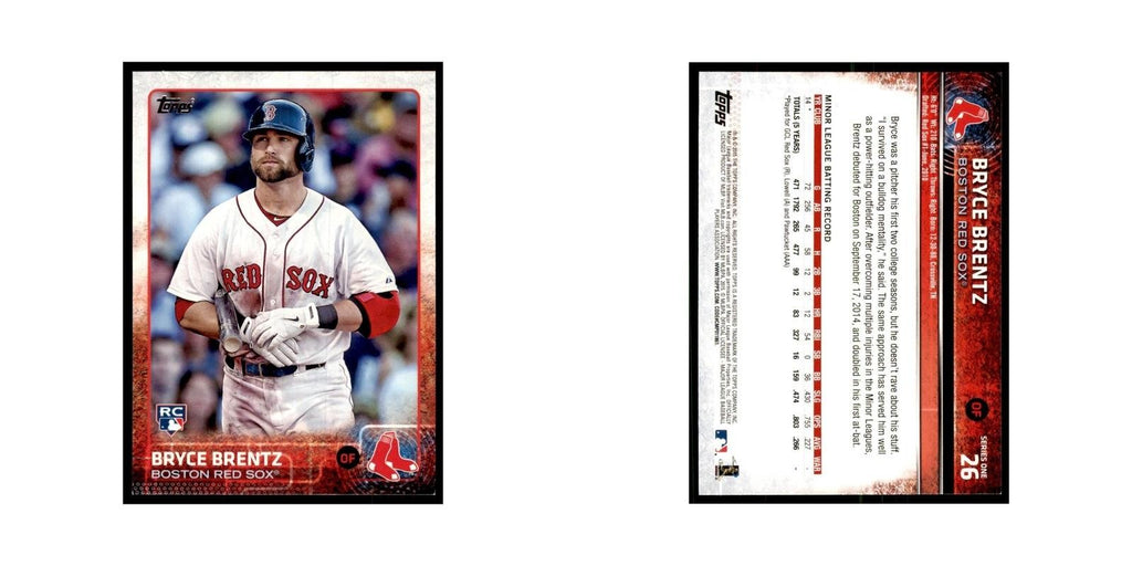 Bryce Brentz Rookie 2015 Topps #26 Baseball Cards Baseball Card NM
