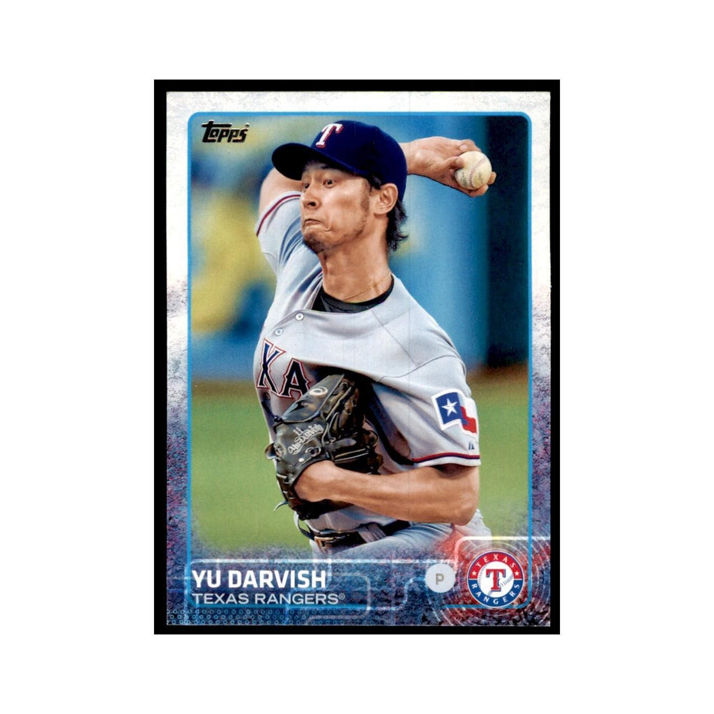 Yu Darvish 2015 Topps #50 Baseball Cards Baseball Card NM