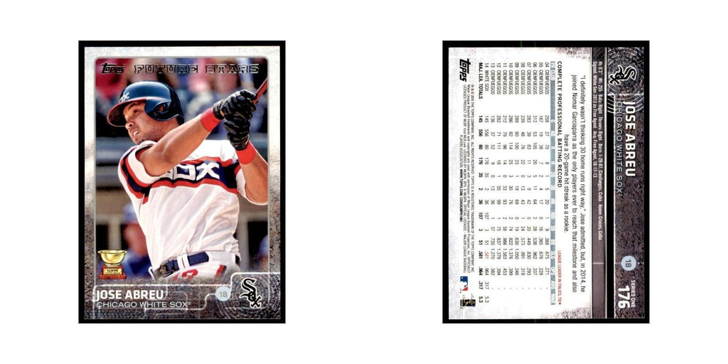 Jose Abreu 2015 Topps #176 Baseball Cards Baseball Card NM