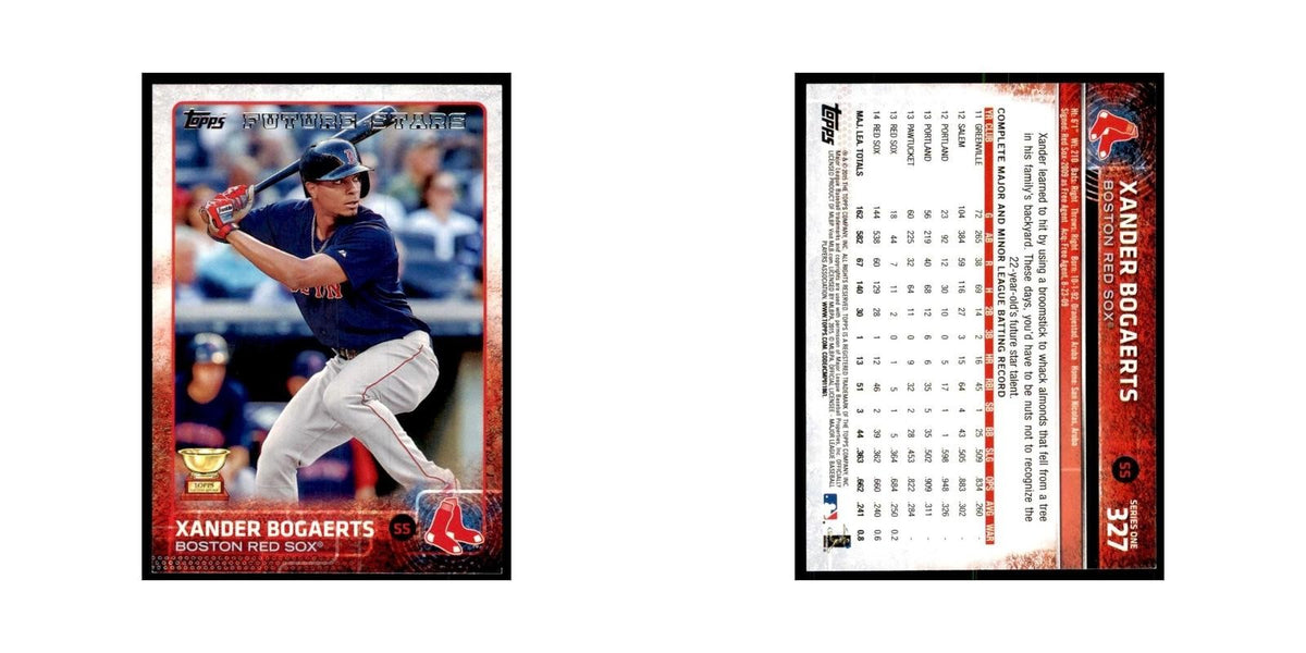 Xander Bogaerts 2015 Topps #327 Baseball Cards Baseball Card NM