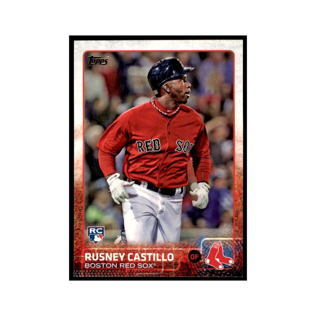 Rusney Castillo Rookie 2015 Topps #144 Baseball Cards Baseball Card NM